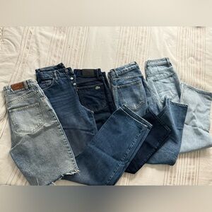 Jeans Lacoste, Massimo Dutti, Zara